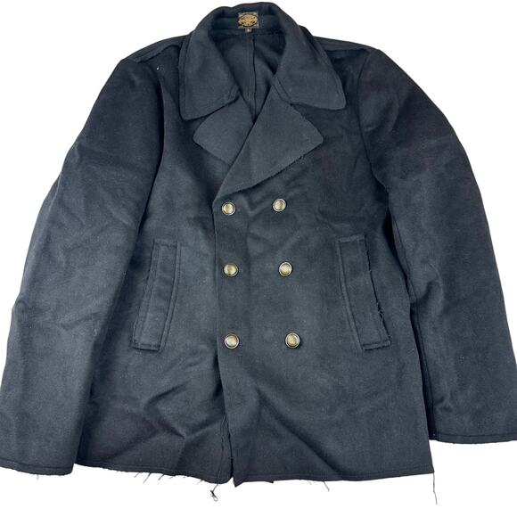 7 Diamonds Wool Blend Pea Coat - XL - Picture 1 of 5